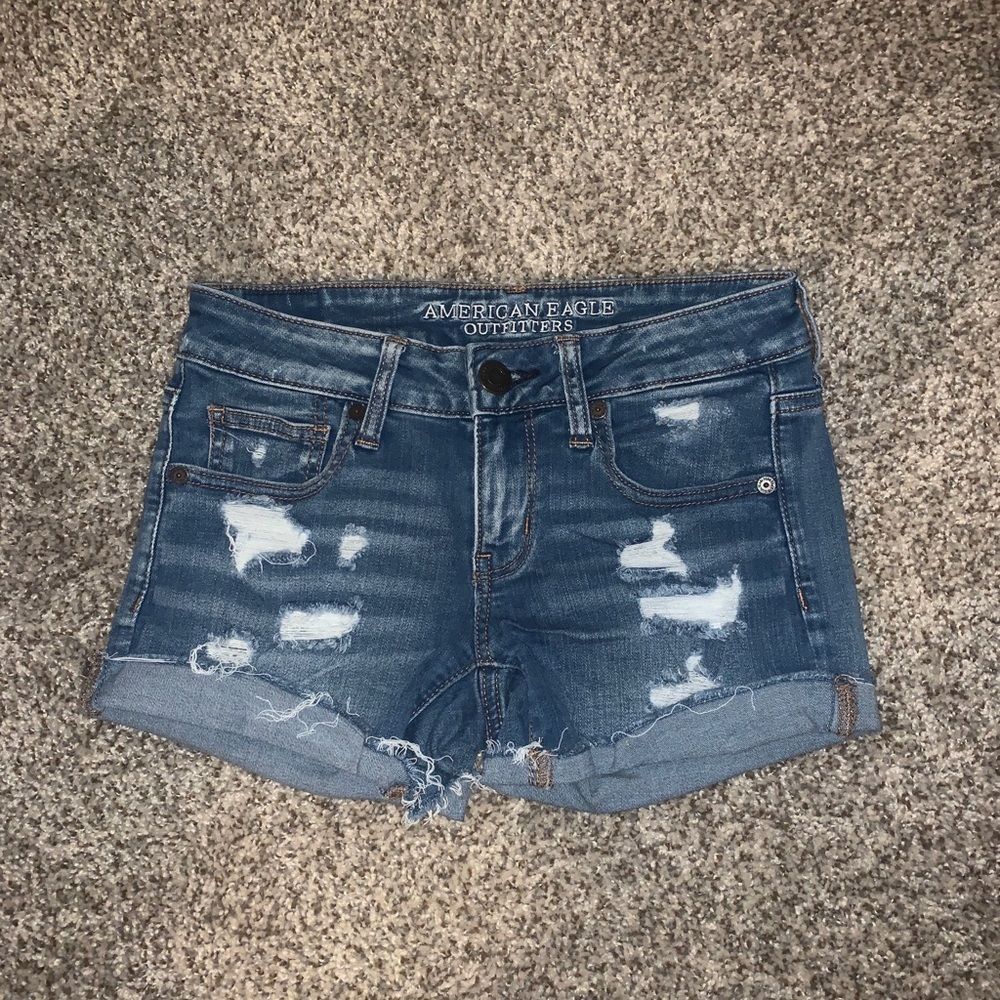 American Eagle jean shorts